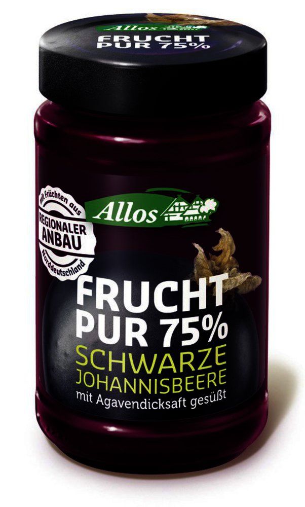 Frucht Pur 75% Schwarze Johannisbeere