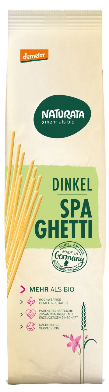 Spaghetti, Dinkel hell