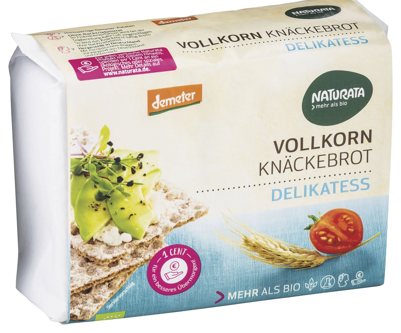 Delikatess Vollkorn-Knäckebrot