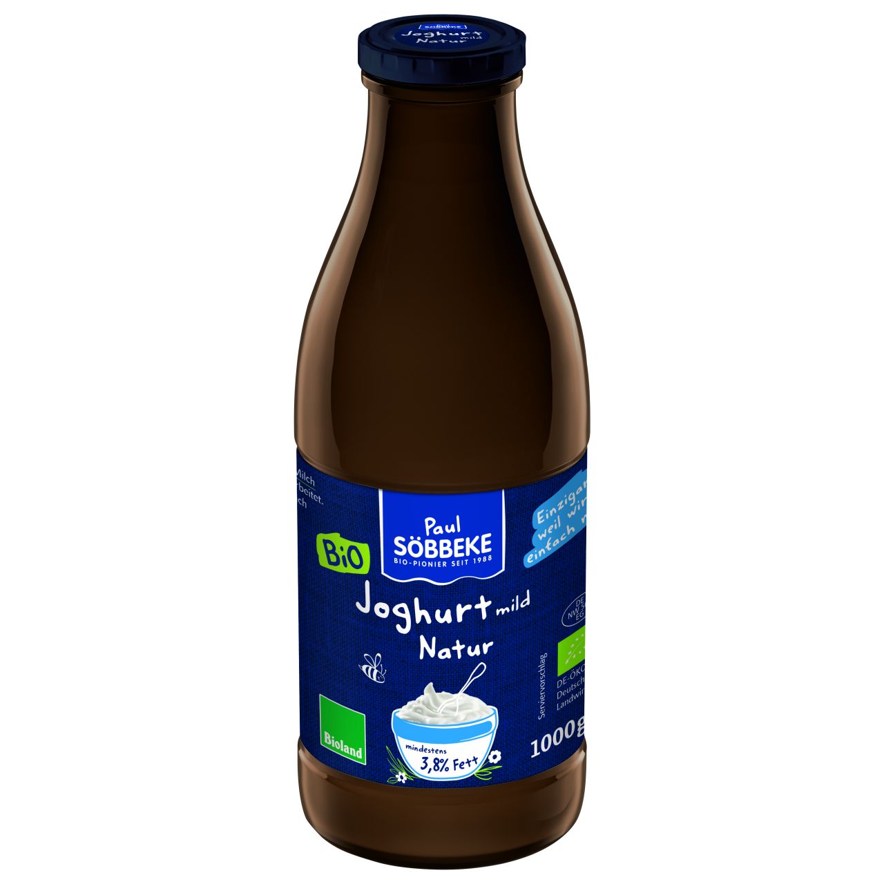 Bio Naturjoghurt Mild Joghurt Milchprodukte Eier Speisekammer