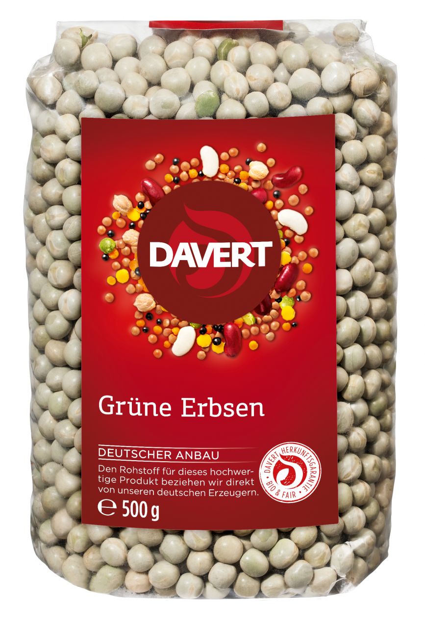 Grüne Erbsen Deutschland 500g