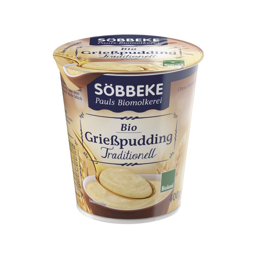 Bio Grießpudding Traditionell