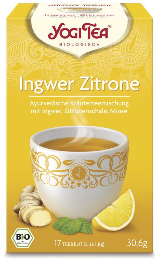 Yogi Tea® Ingwer Zitrone Bio