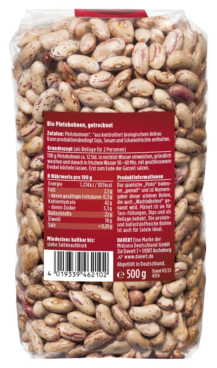 Pintobohnen 500g