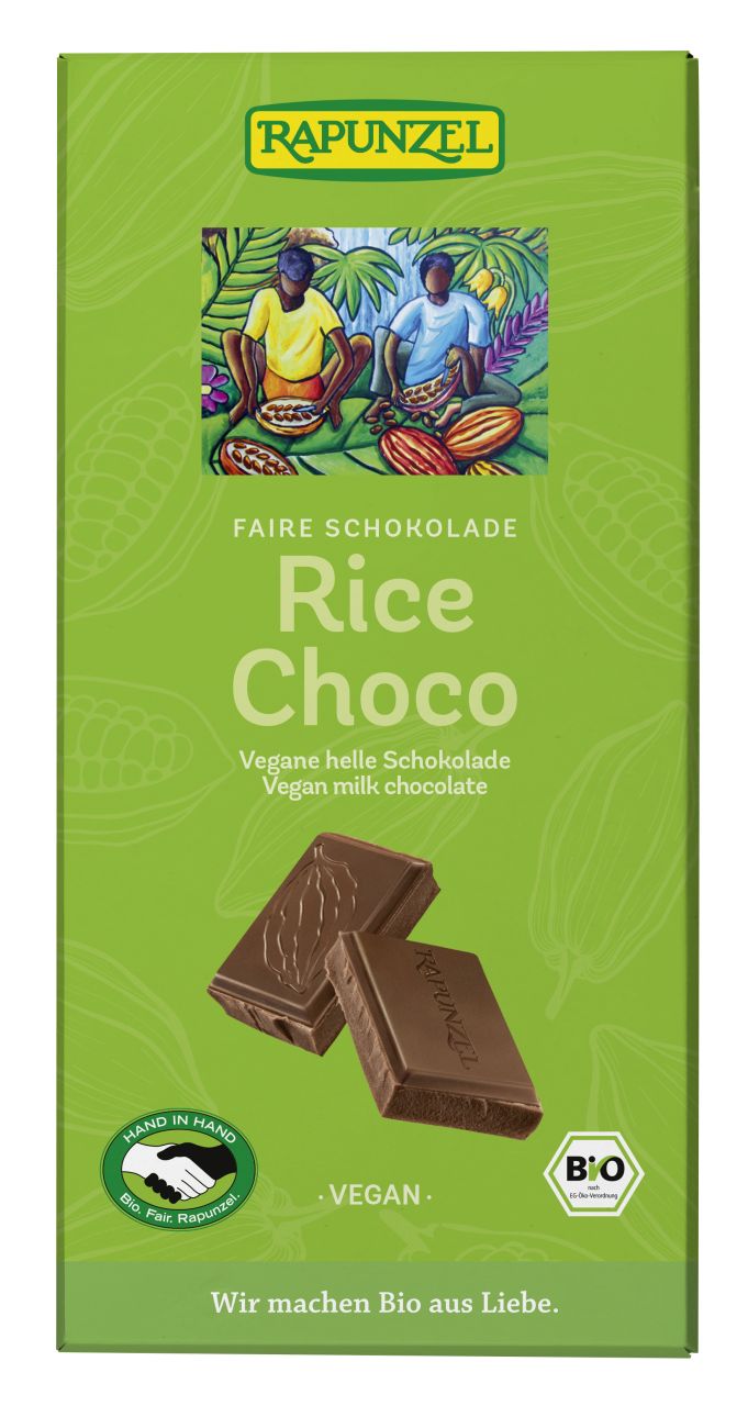 Rice Choco vegane helle Schokolade HIH