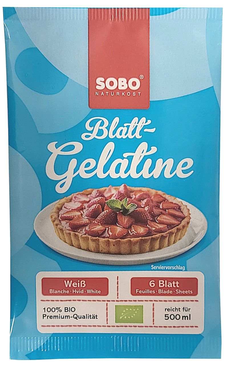 Blatt Gelatine