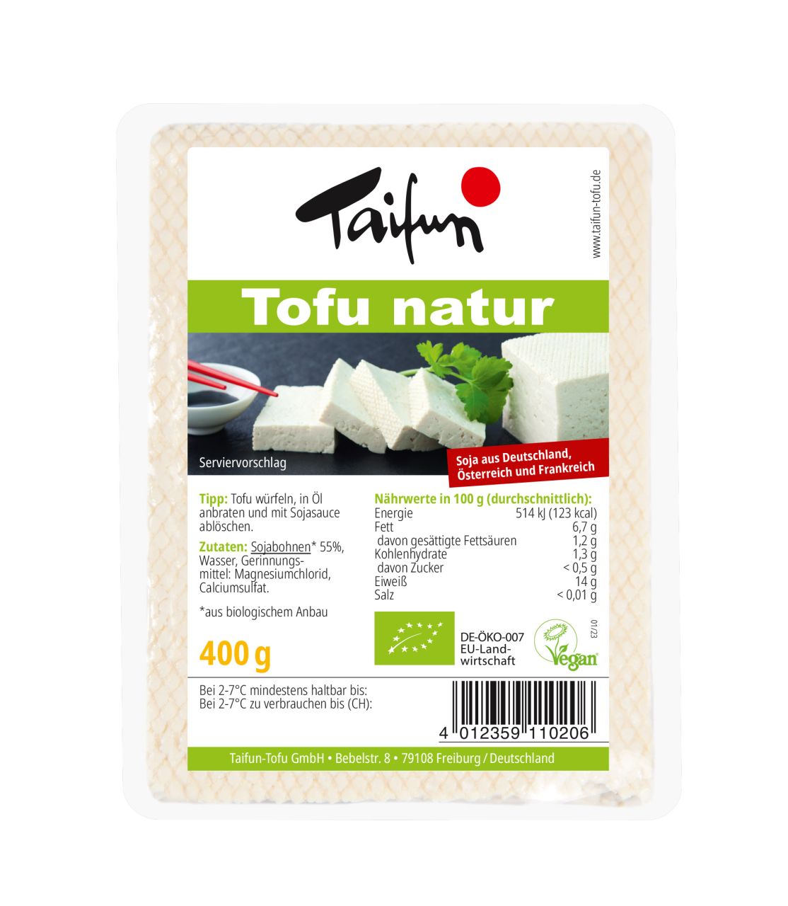 Tofu natur 400g