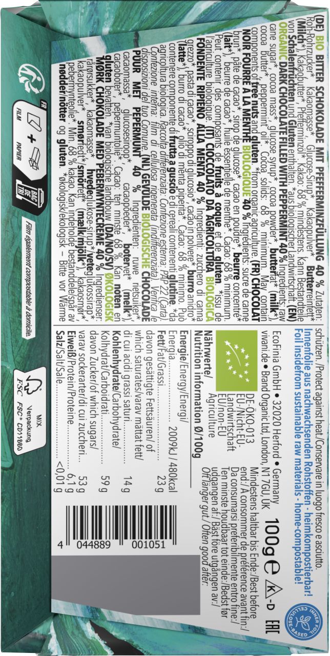 Feine Bitter Pfefferminz