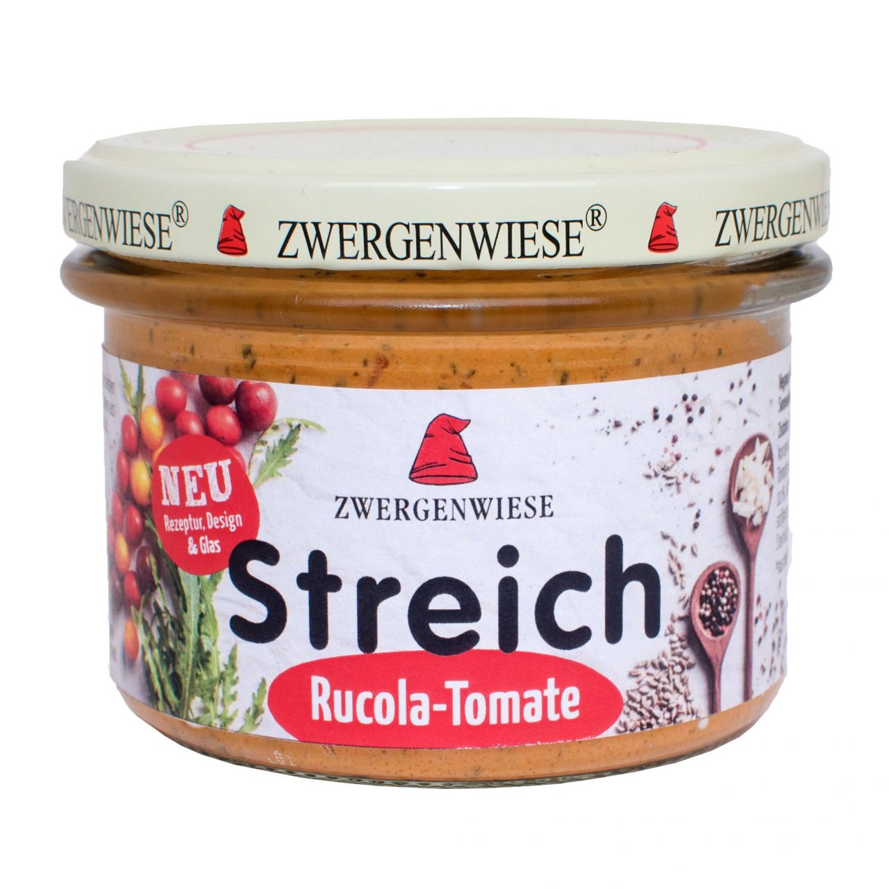 Rucola-Tomate Streich