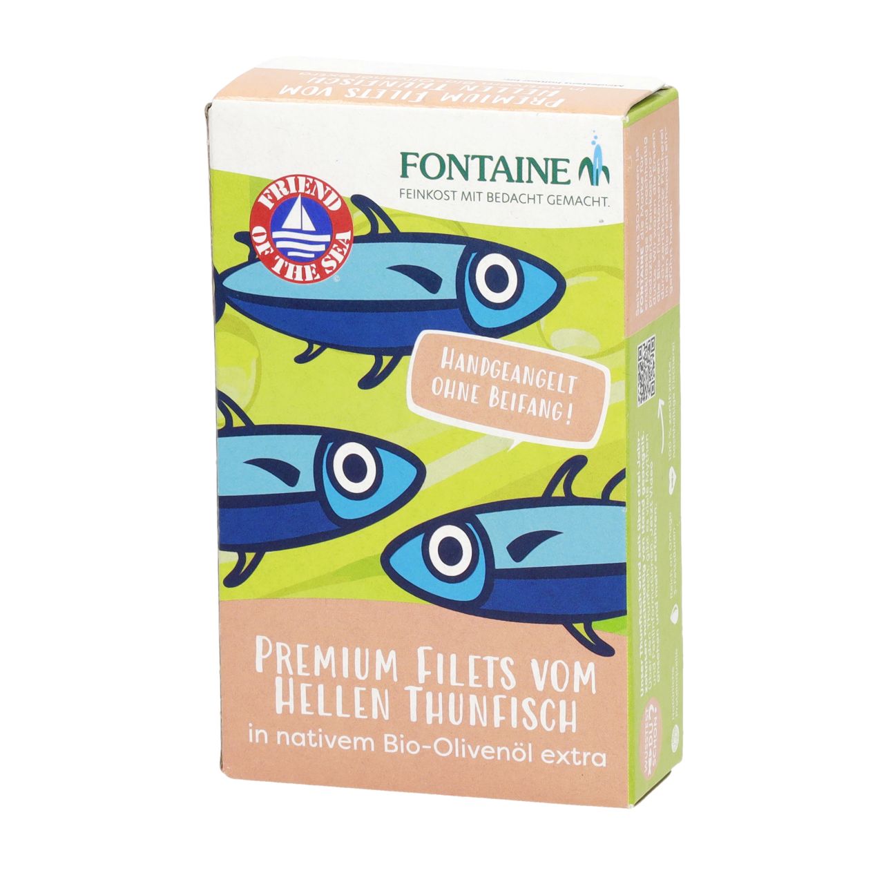 Premium Filets Hellen Thunfisch in Bio-Olivenöl