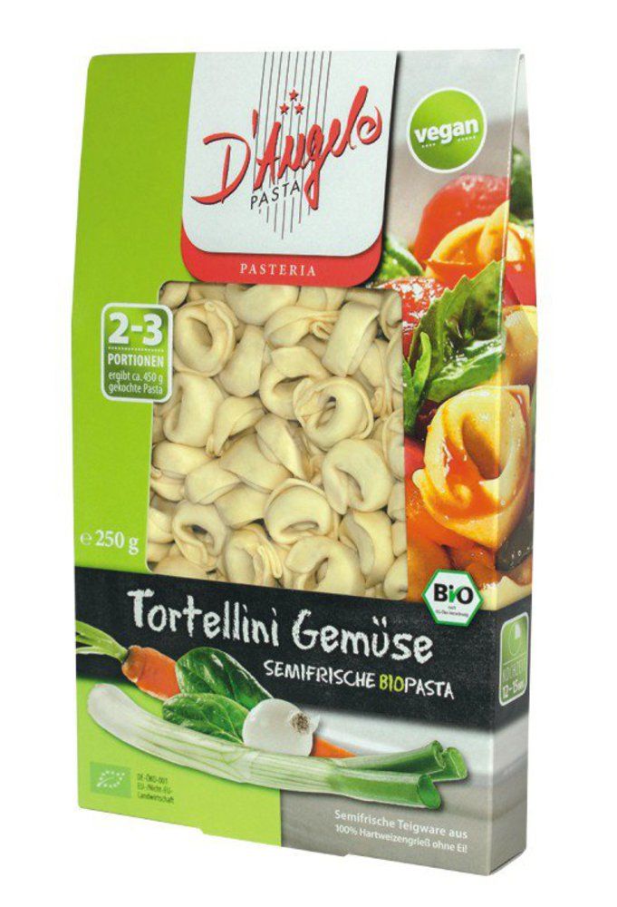 Tortellini Gemüse, Teigware, gefüllt