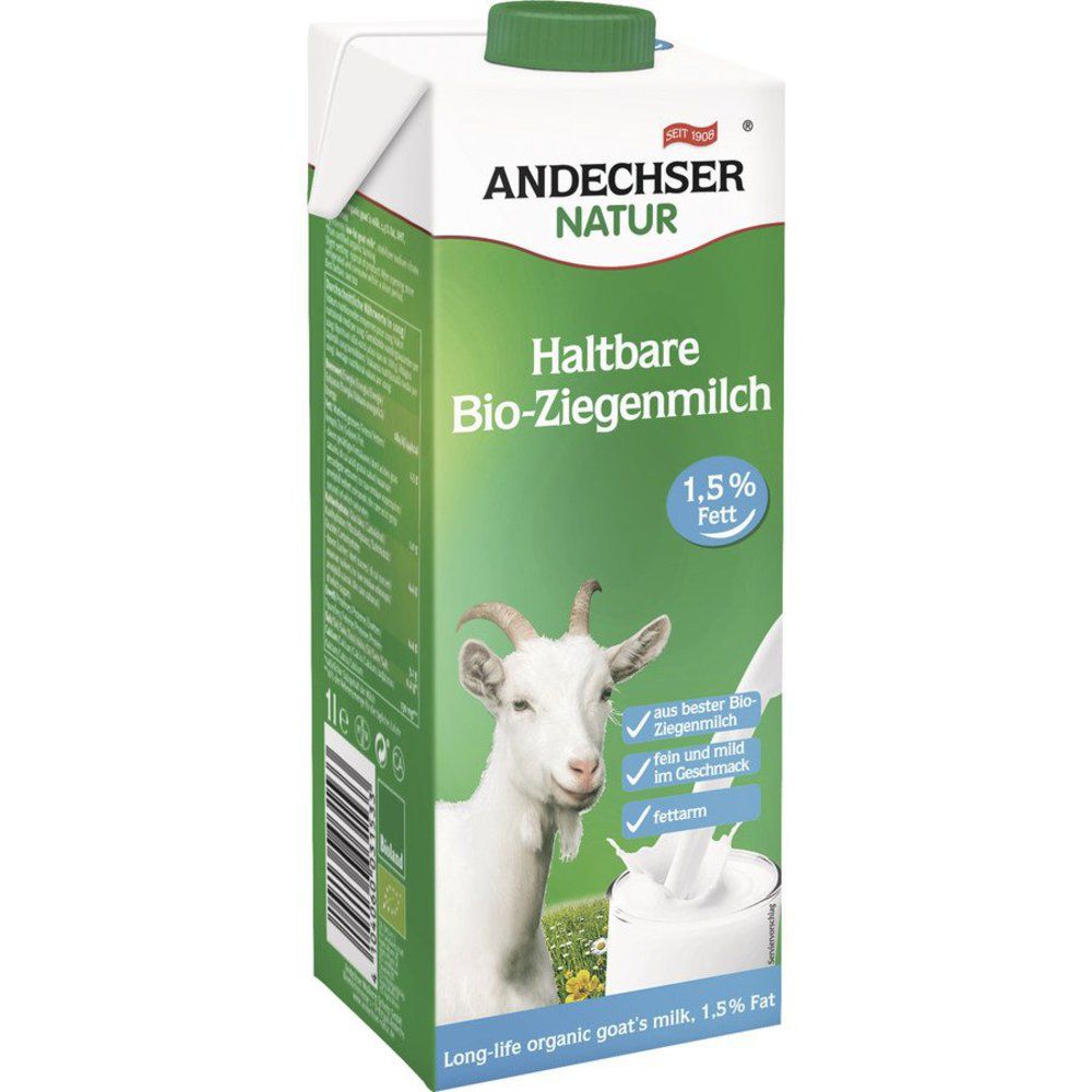 AN Haltbare Bio-Ziegenmilch fettarm 1,5%