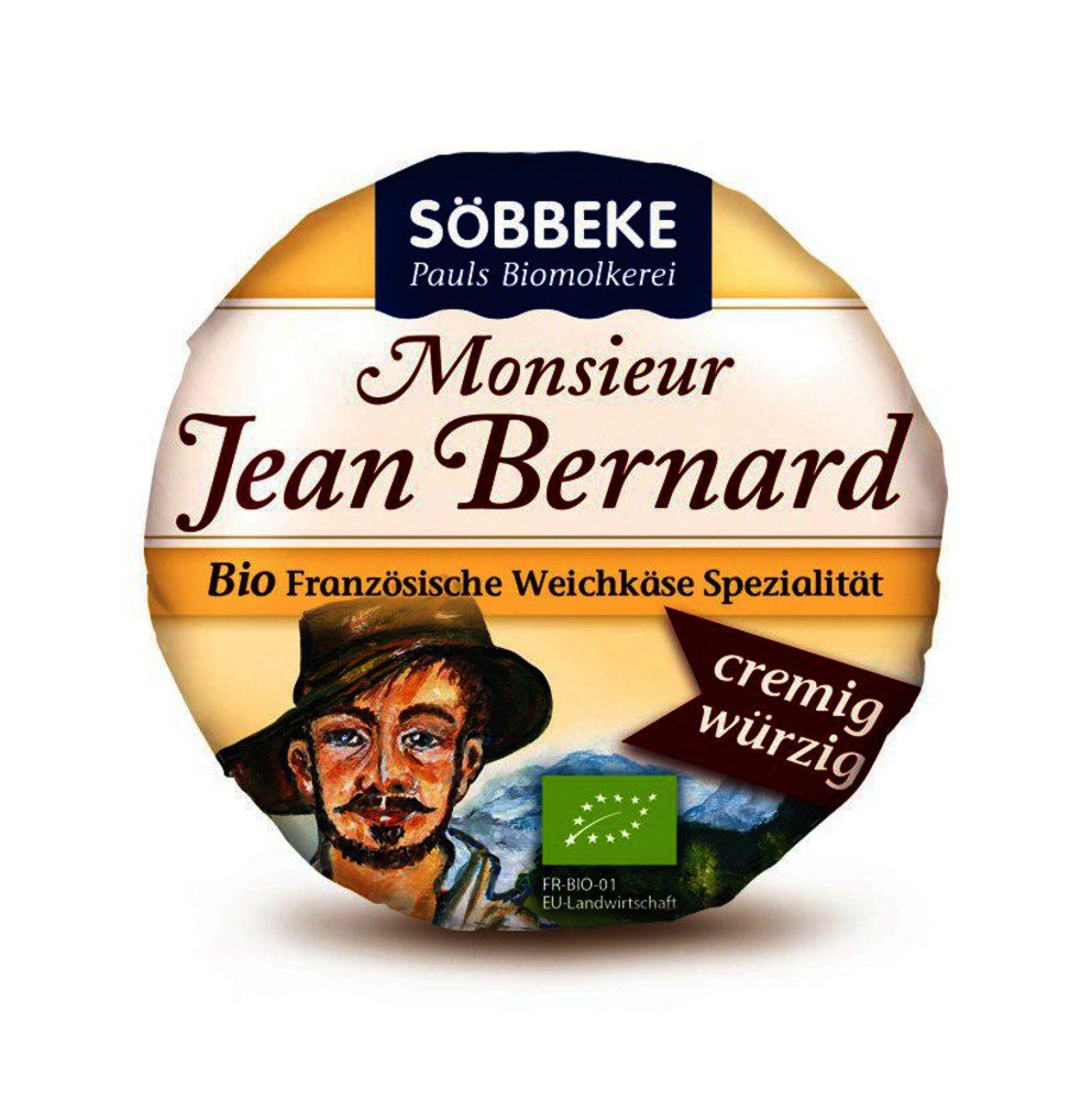 Bio Weichkäse Monsieur Jean Bernard würzig