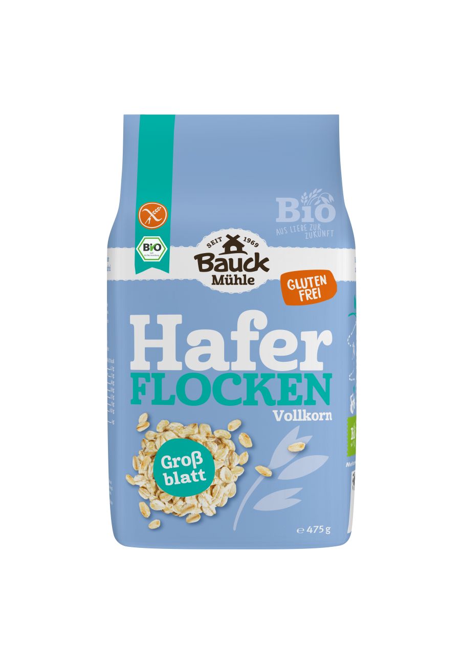 Haferflocken Großblatt glutenfrei Bio