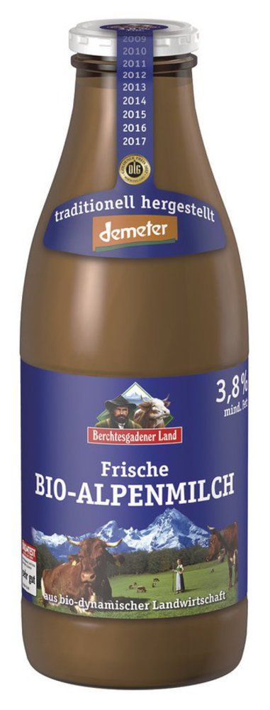 BGL Frische Bio-Alpenmilch 3,8% Fett