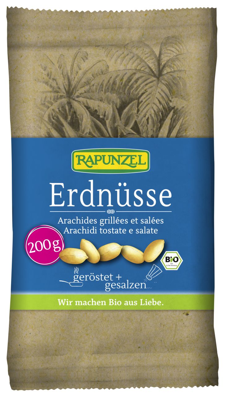 Erdnüsse geröstet, gesalzen