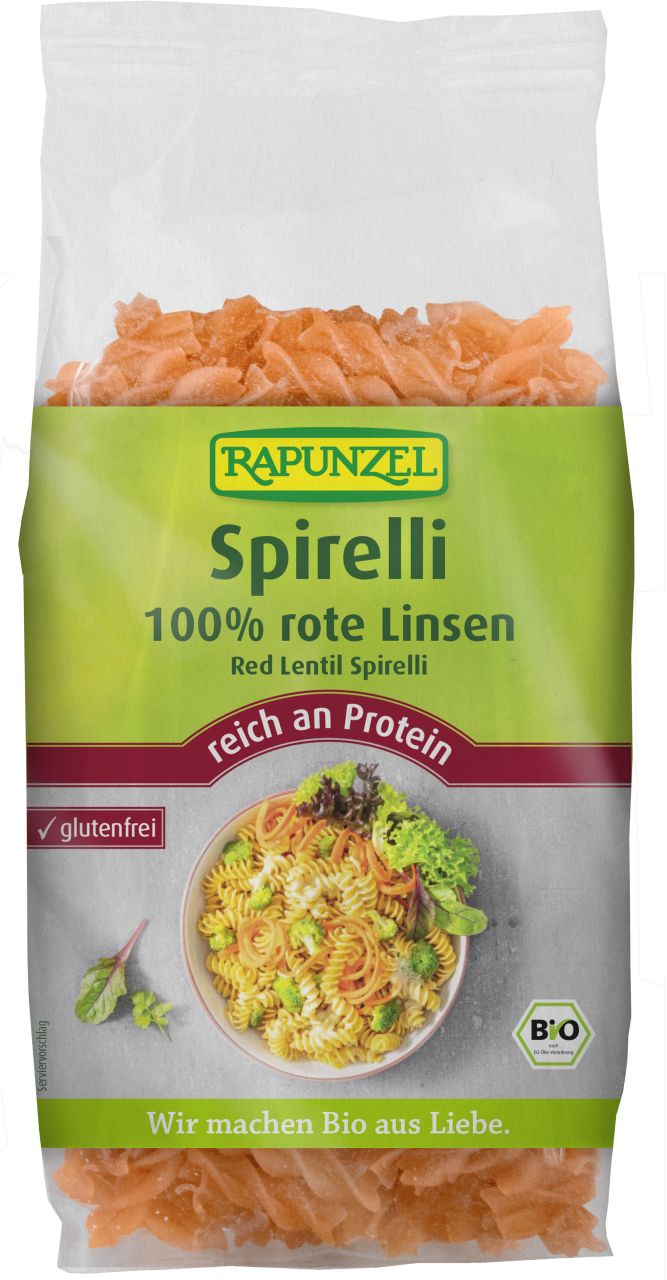 Rote Linsen Spirelli