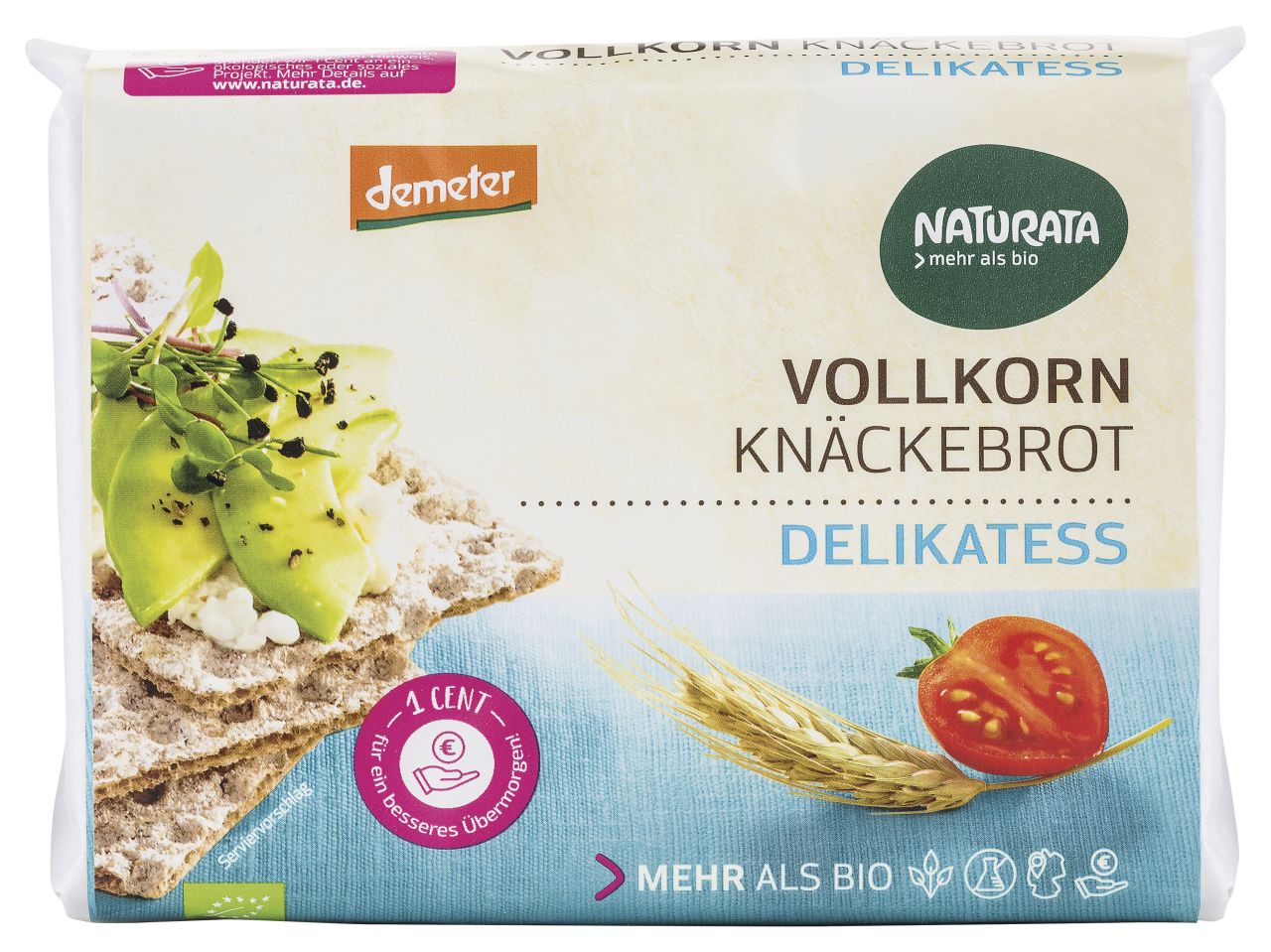 Delikatess Vollkorn-Knäckebrot
