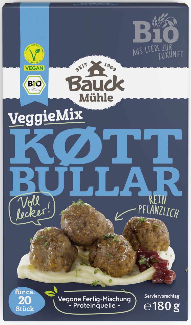 VeggieMix Köttbullar Bio