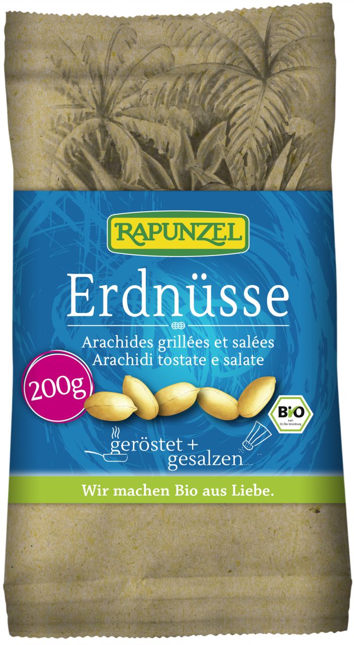 Erdnüsse geröstet, gesalzen