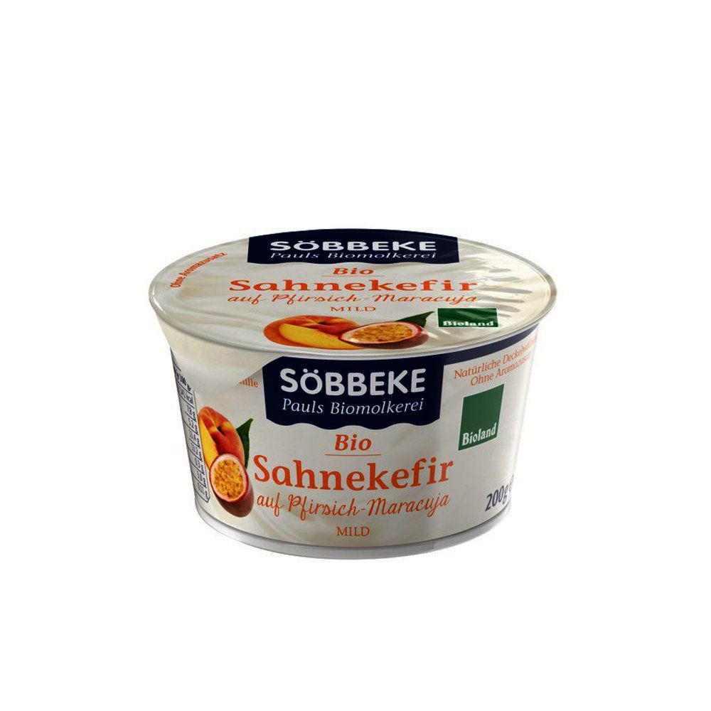 Bio Sahnekefir mild auf Pfirsich Maracuja