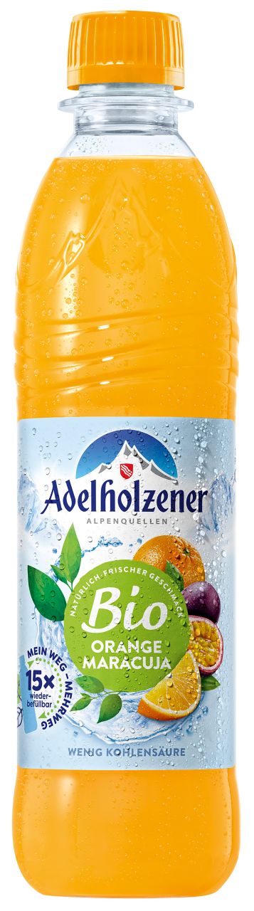 Adelholzener BIO Orange Maracuja