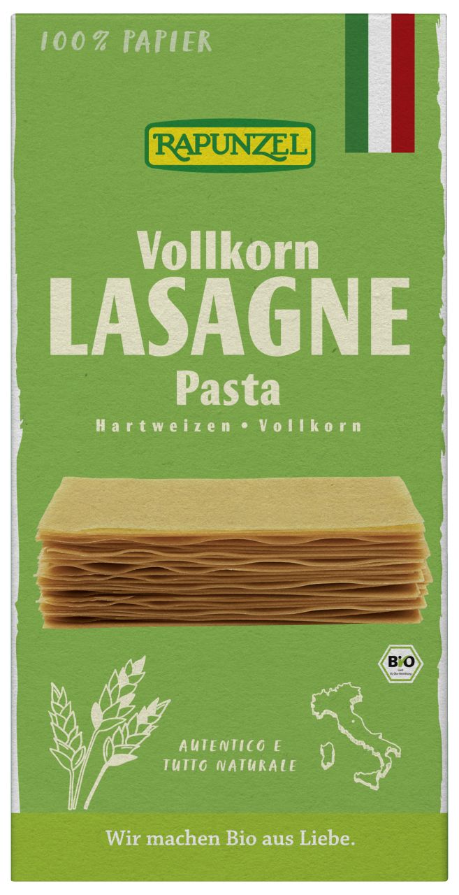 Lasagne-Platten Vollkorn