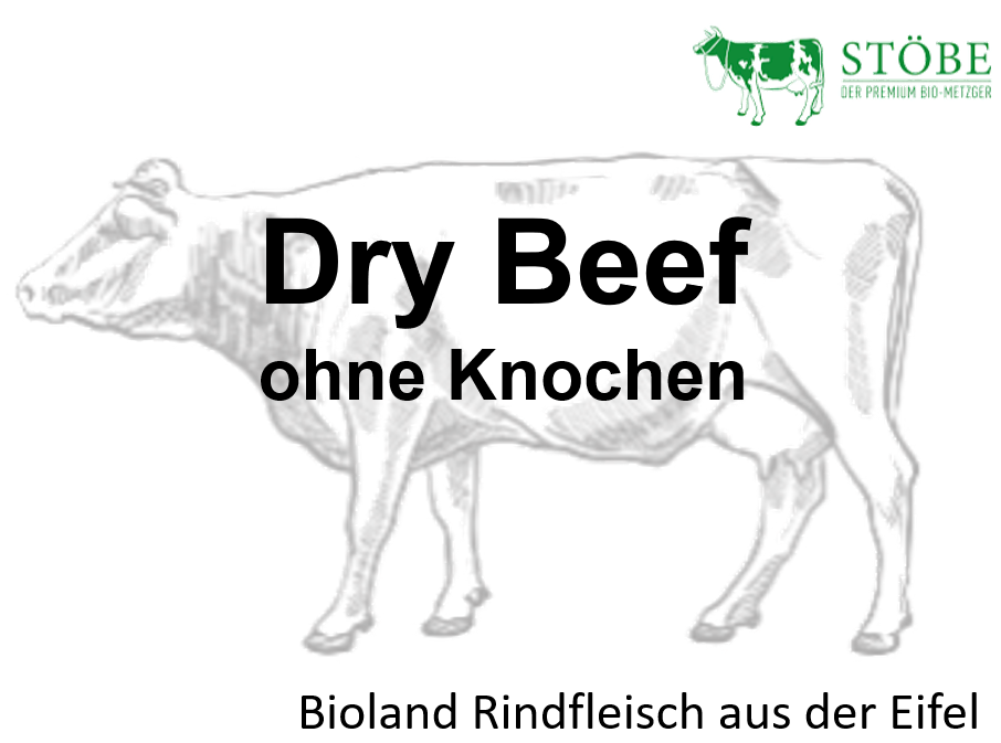 Dry Beef ohne Knochen (Vorbestellung 23.12.)